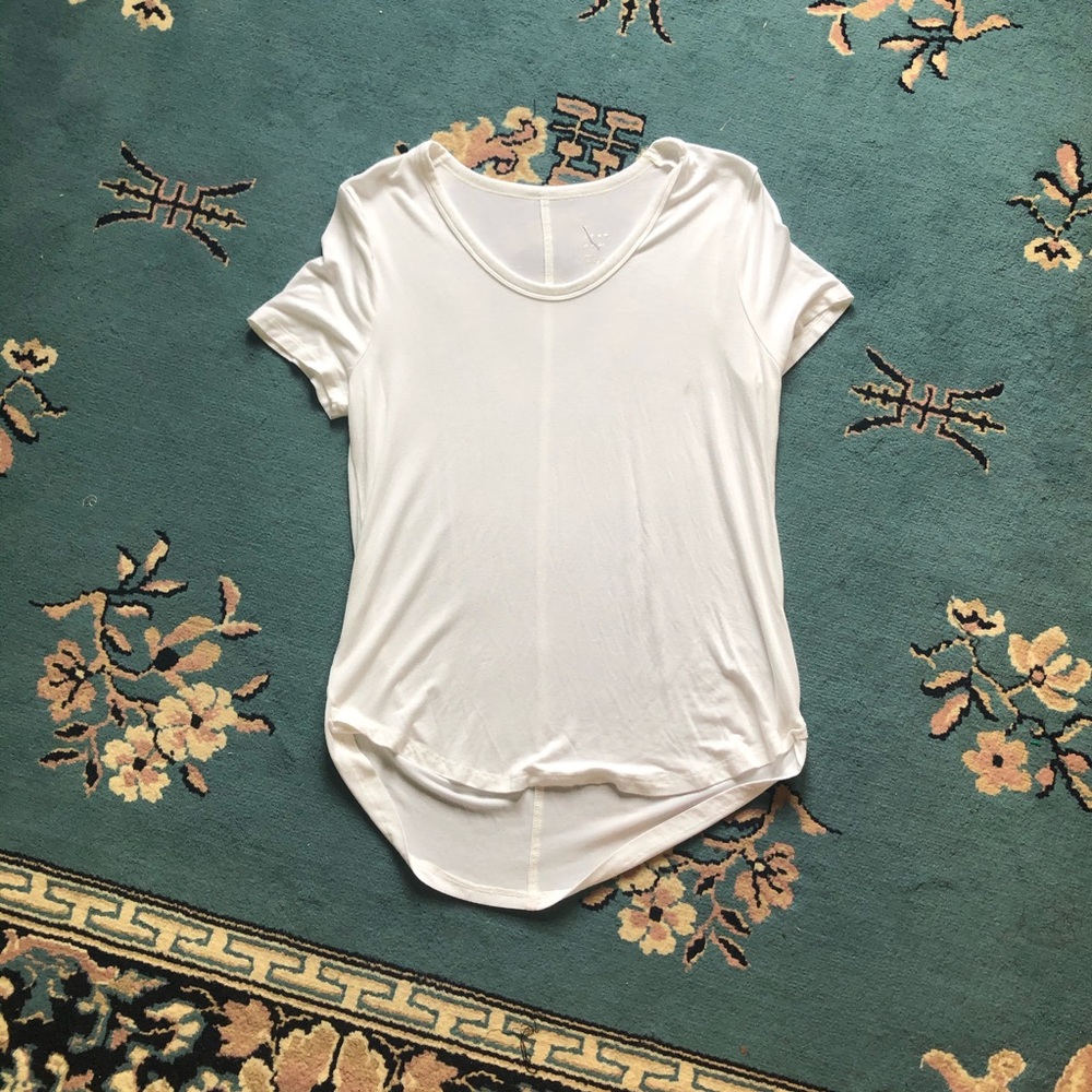 a new day white T-shirt